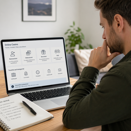 Nettikasino-opas aloittelijoille: näin pääset turvallisesti alkuun